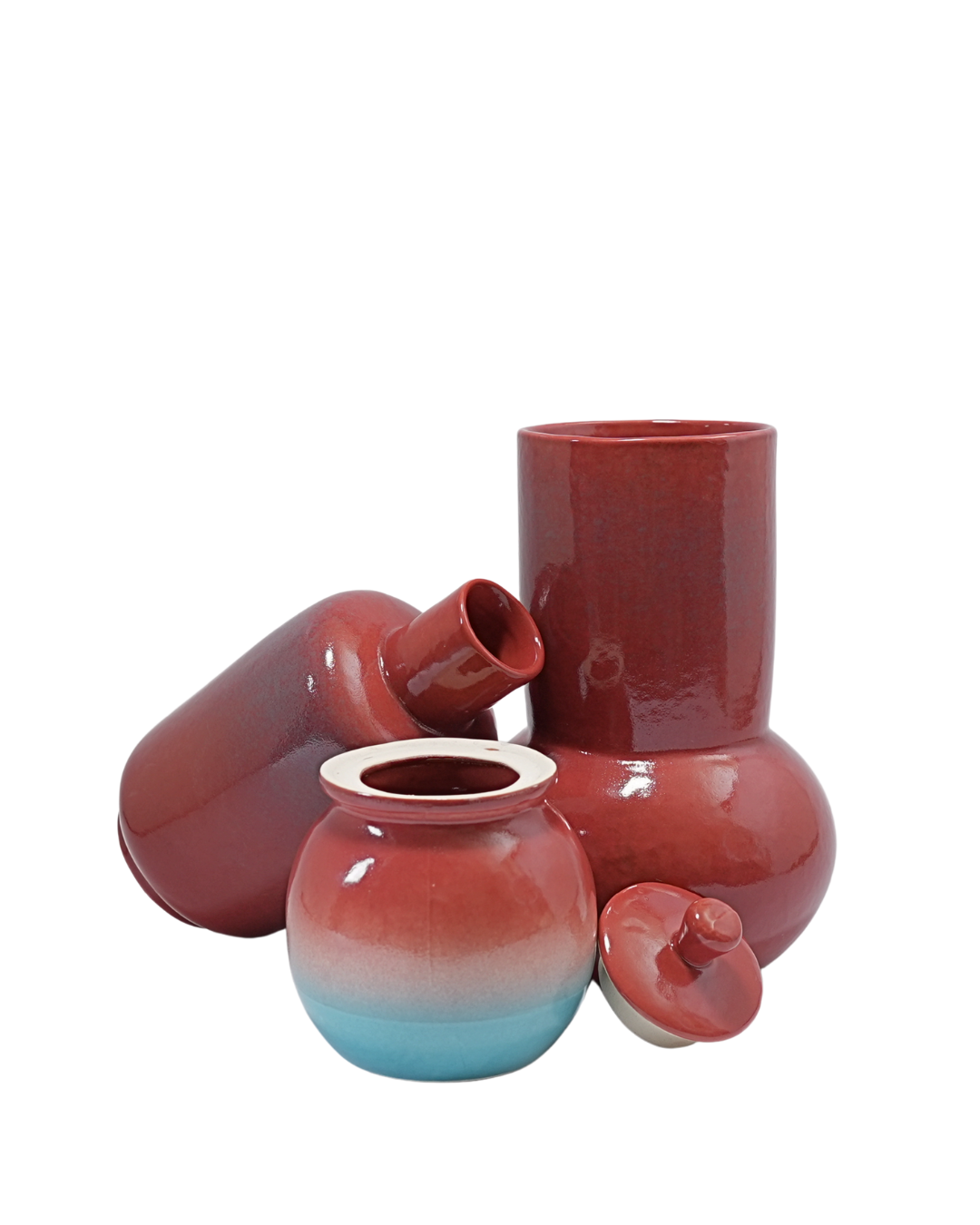 Crimson Tide Collection – Ceramic Stoneware Set