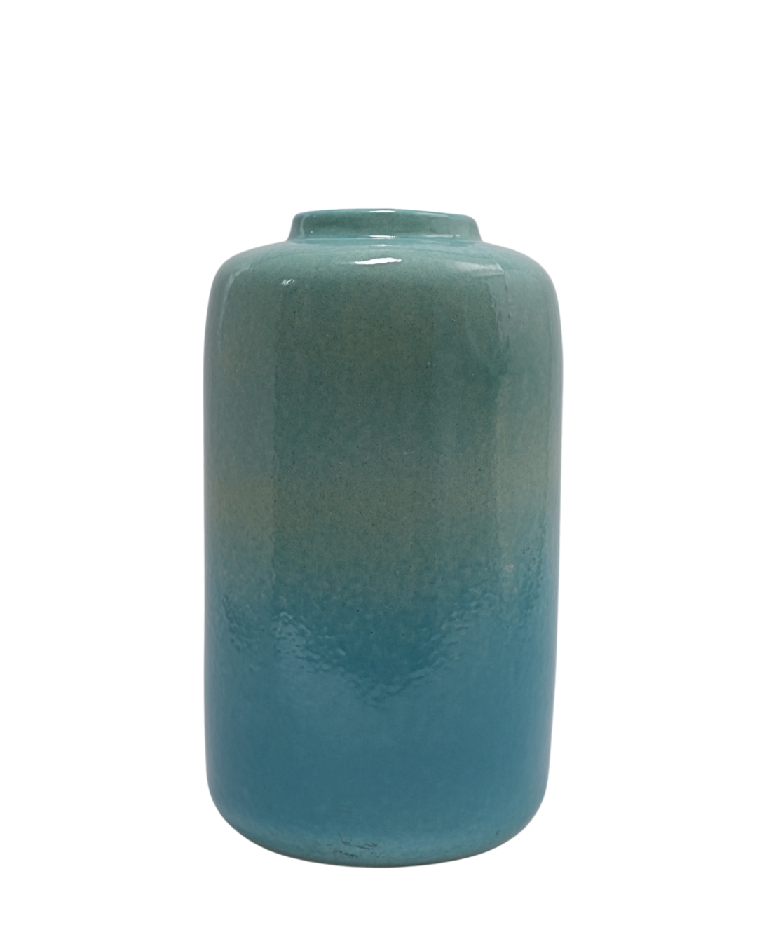 Aqua Serenity Stoneware Vase