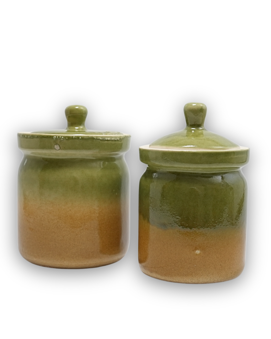 EarthNest – Ceramic Mason Jar Duo