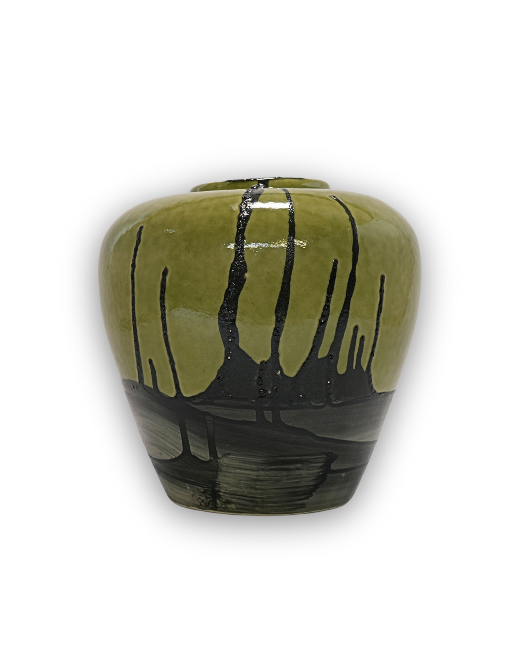MossInk – Handpainted Ceramic Pot