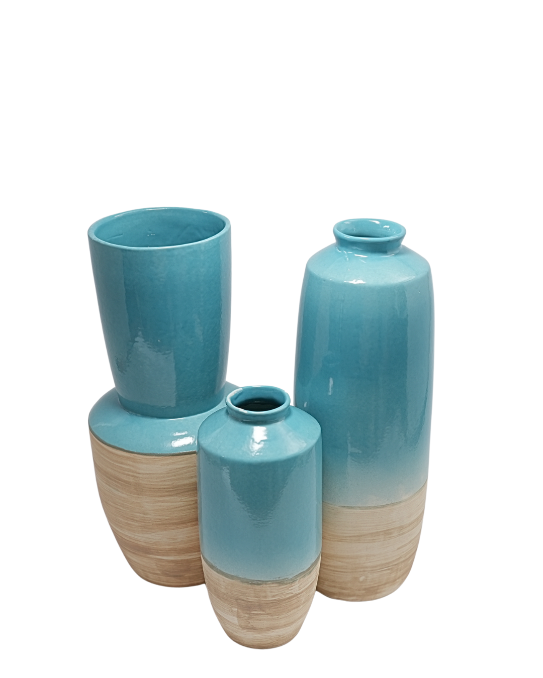 Ocean Whisper Stoneware Quartet