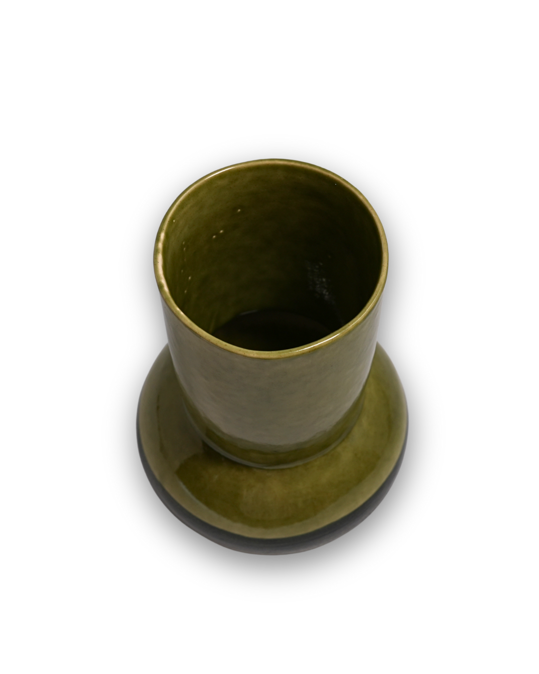 Olive Earth Tall – Stoneware Pot
