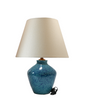 Azurea – Blue Speckled Ceramic Table Lamp