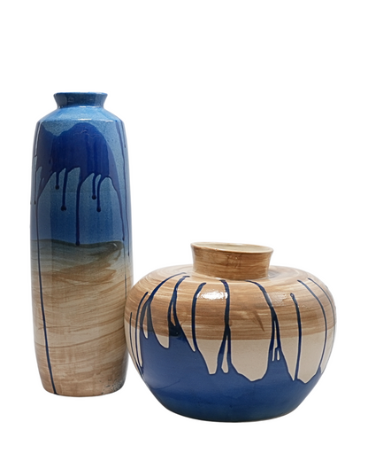 Blue Cascade Stoneware