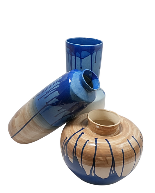 Blue Cascade Stoneware