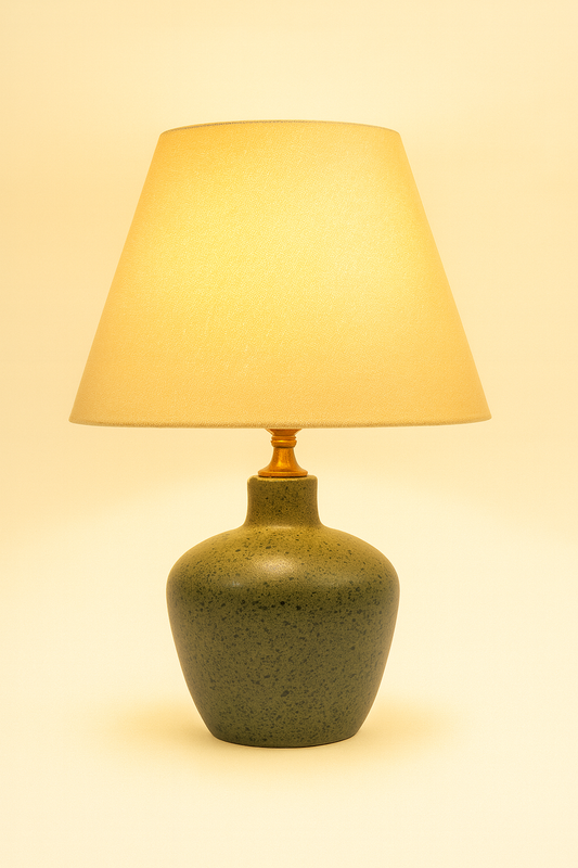 Verdura – Wide Ceramic Table Lamp