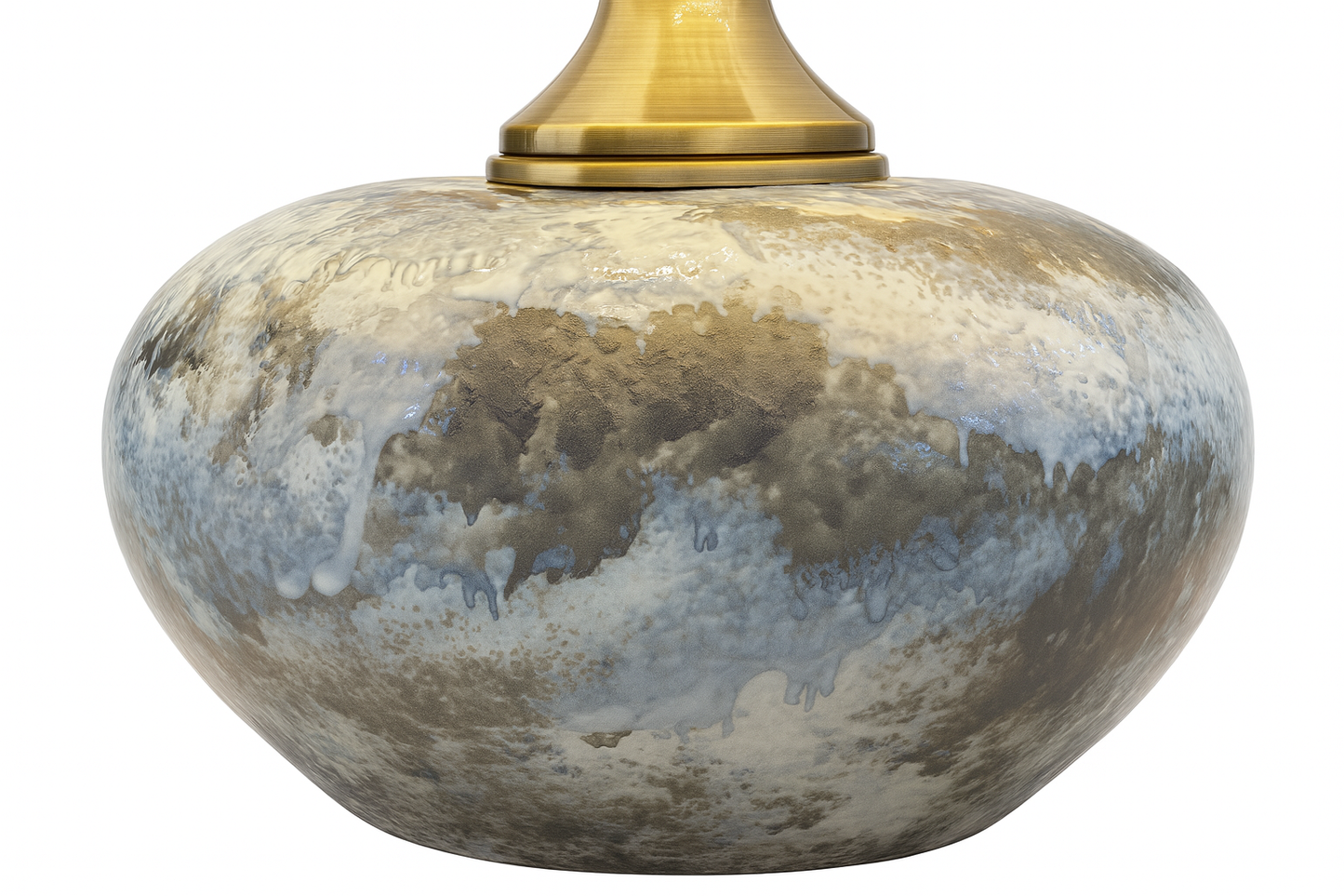 Noor Éclat — Hand-Colored Stoneware Table Lamp