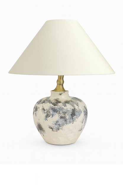 Cloudveil – Stoneware Table Lamp