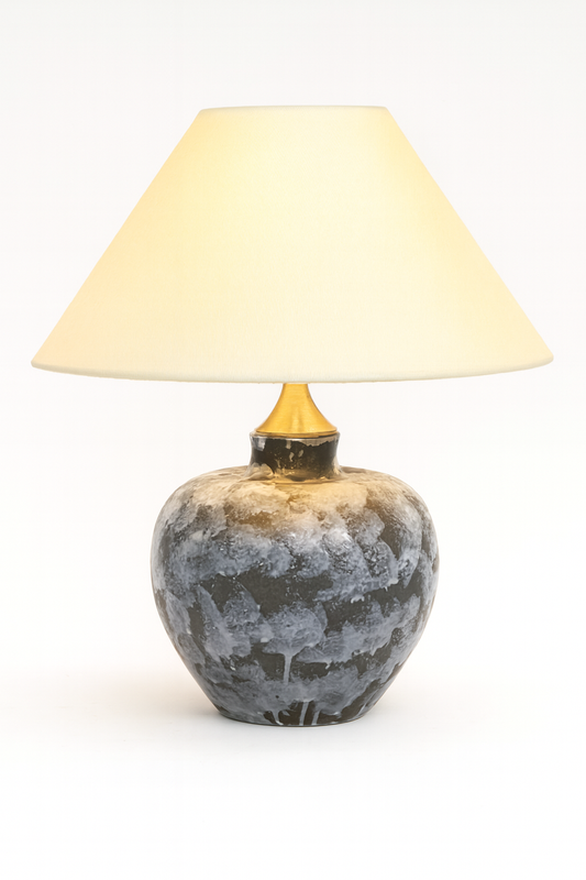 Lunar Harmony – Ceramic Stoneware Lamps