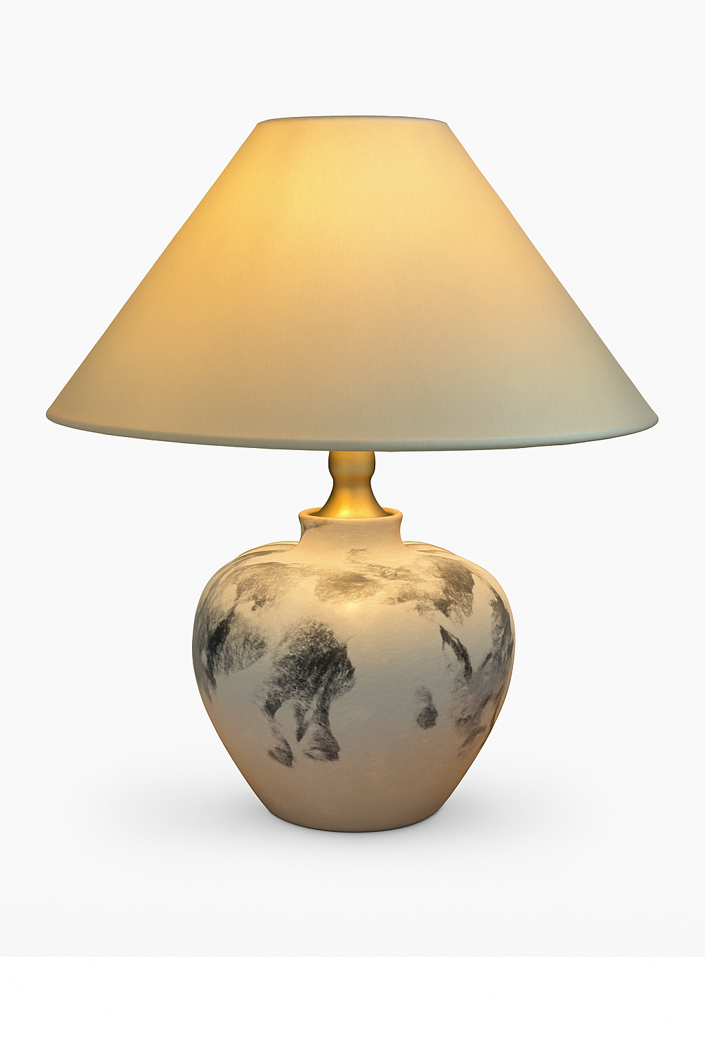 Cloudveil – Stoneware Table Lamp