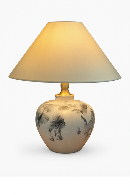 Cloudveil – Stoneware Table Lamp
