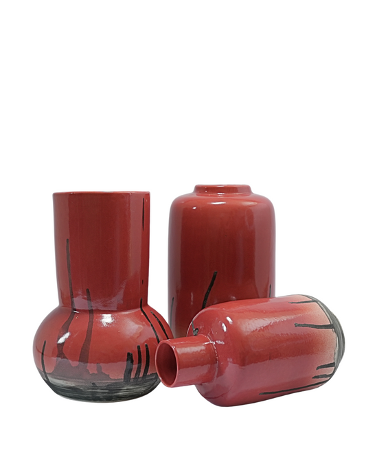 Ember Brushstroke Trio