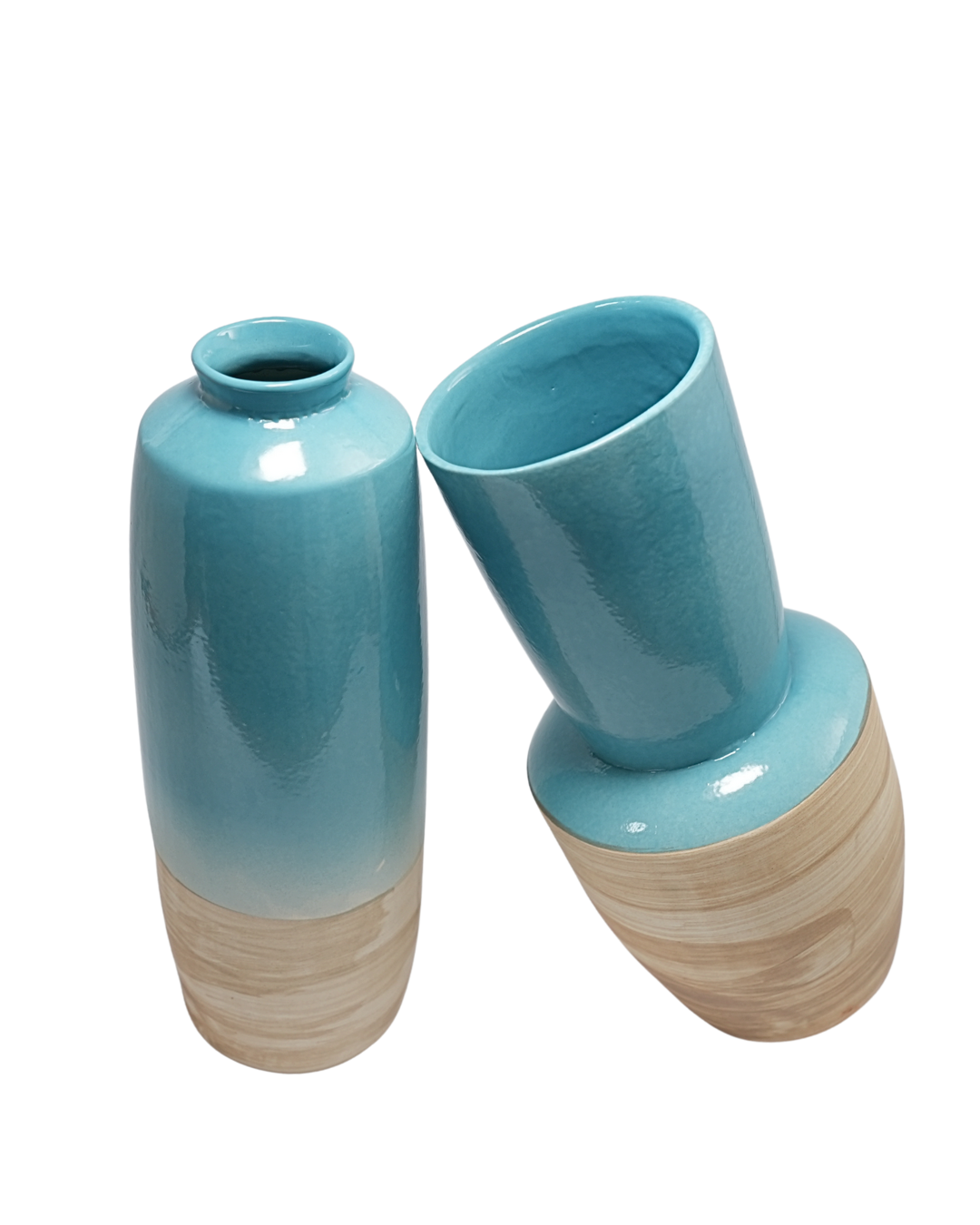 Ocean Whisper Stoneware Quartet