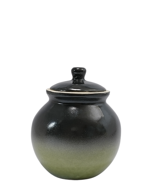 Olive Aura Stoneware Mason Jars – by Daira Homes