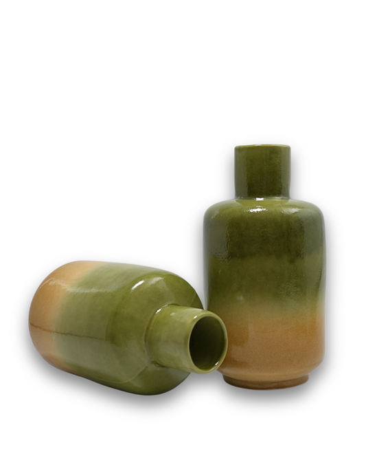 Verdara – Olive Glazed Ceramic Pot Set